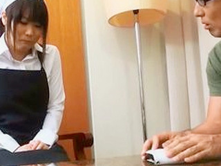 Asian beauty gets fucked in Tokyo XXX hotel room by thief who stole her nipple clamps